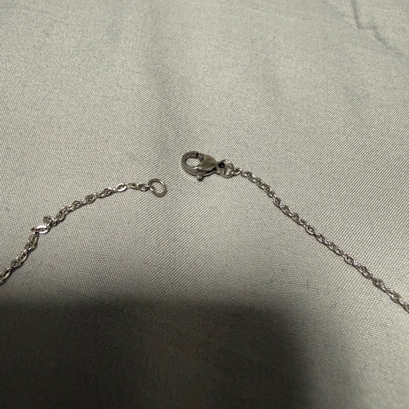 Elegant Silver Cross Necklace - Picture 2 of 4